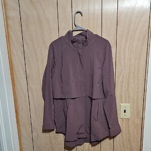 Eddie Bauer Departure Full-Zip Jacket Dusty Violet Women’s Large NWT